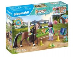 PLAYMOBIL HORSES OF WATERFALL - ZOE ET BLAZE AVEC PARCOURS D'OBSTACLES #71355